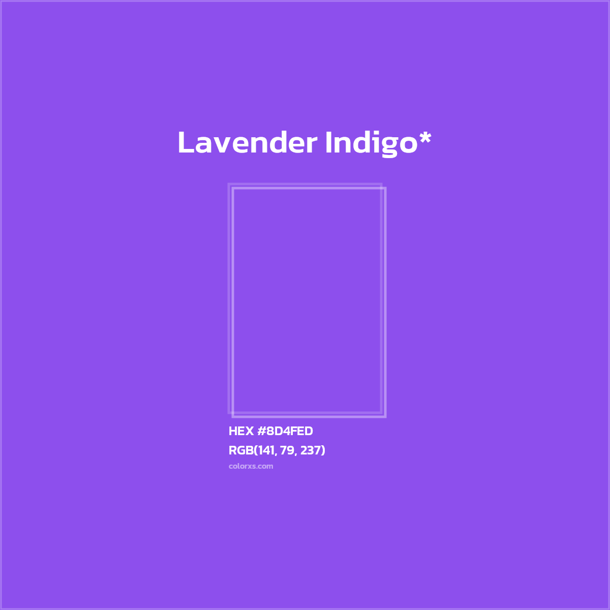 HEX #8D4FED Color Name, Color Code, Palettes, Similar Paints, Images