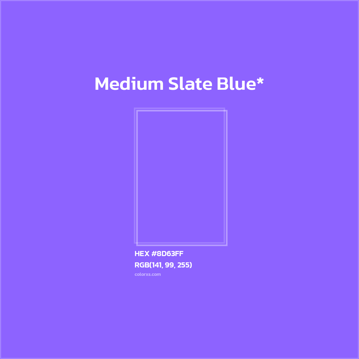 HEX #8D63FF Color Name, Color Code, Palettes, Similar Paints, Images