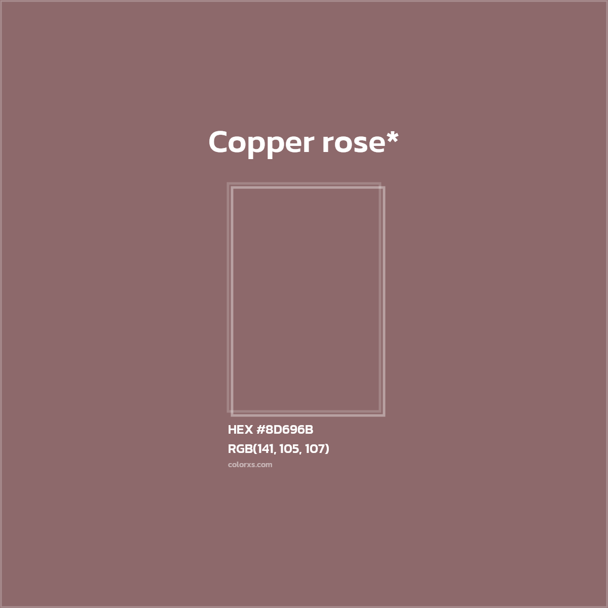 HEX #8D696B Color Name, Color Code, Palettes, Similar Paints, Images