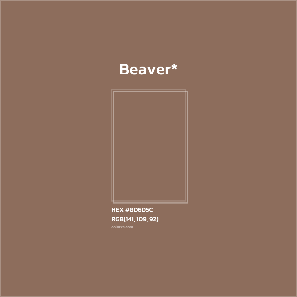 HEX #8D6D5C Color Name, Color Code, Palettes, Similar Paints, Images