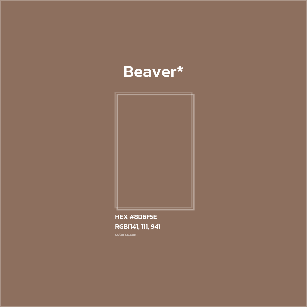 HEX #8D6F5E Color Name, Color Code, Palettes, Similar Paints, Images