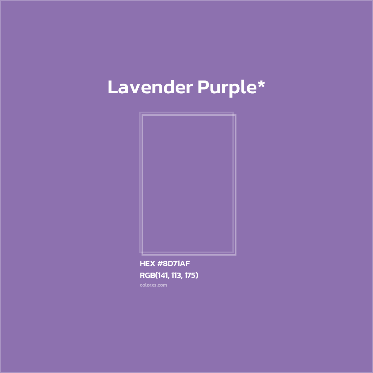 HEX #8D71AF Color Name, Color Code, Palettes, Similar Paints, Images