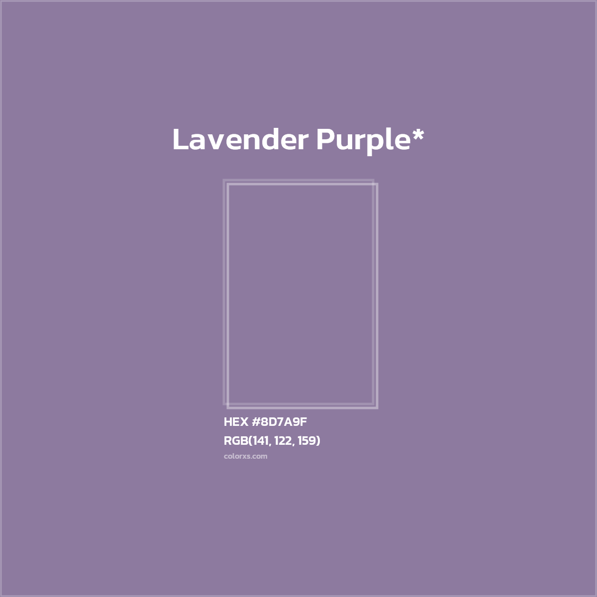 HEX #8D7A9F Color Name, Color Code, Palettes, Similar Paints, Images