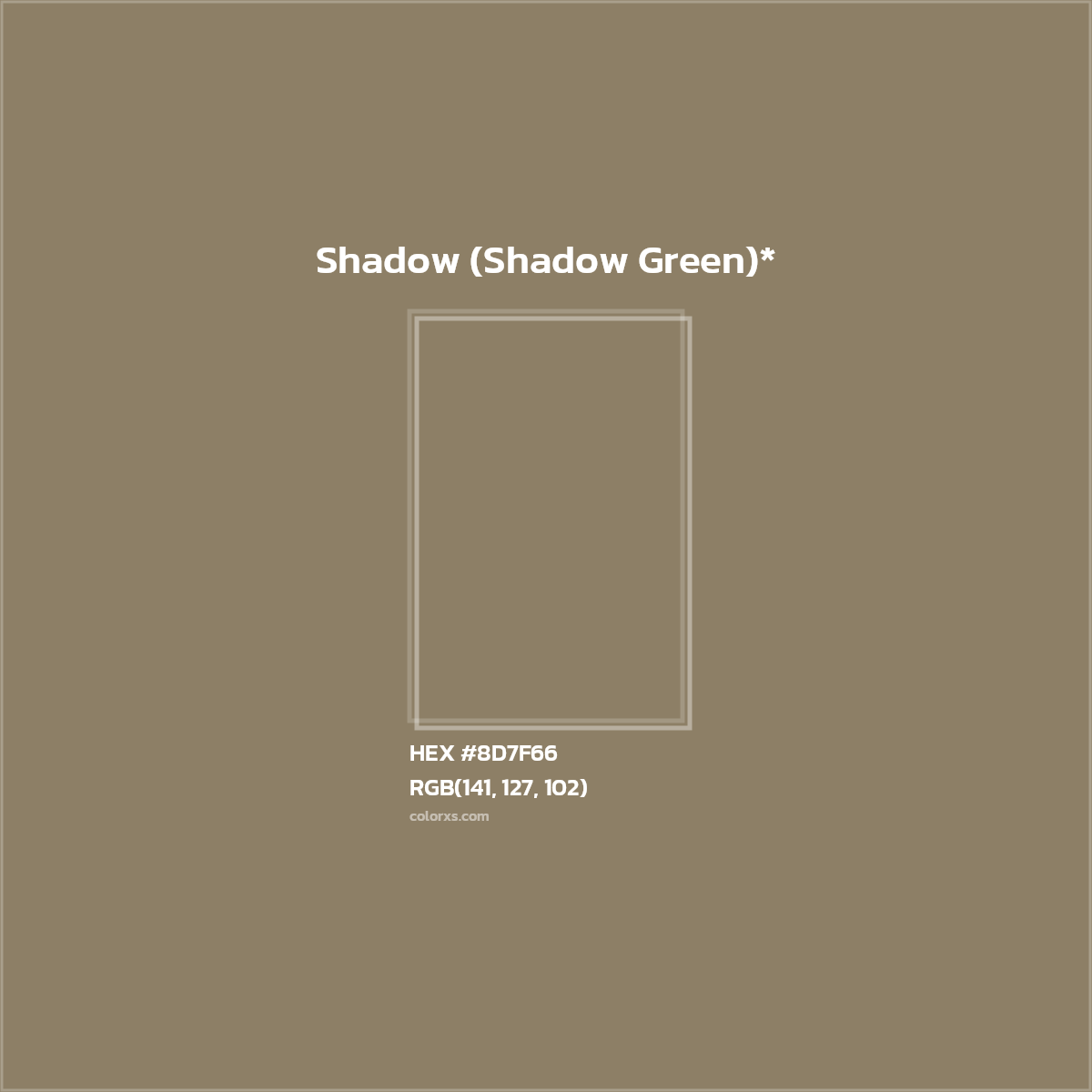 HEX #8D7F66 Color Name, Color Code, Palettes, Similar Paints, Images