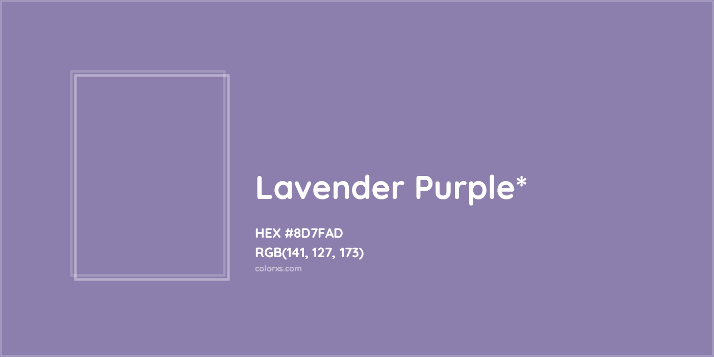 HEX #8D7FAD Color Name, Color Code, Palettes, Similar Paints, Images