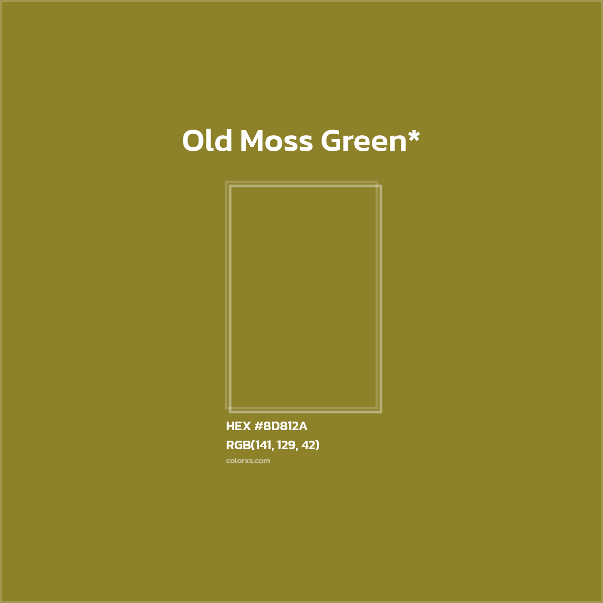 HEX #8D812A Color Name, Color Code, Palettes, Similar Paints, Images