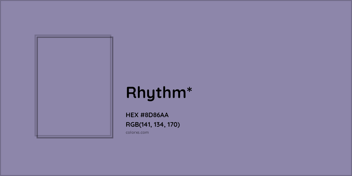 HEX #8D86AA Color Name, Color Code, Palettes, Similar Paints, Images