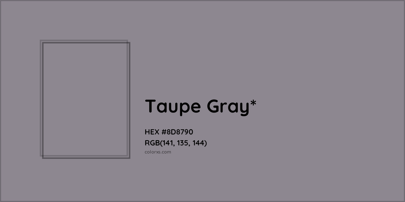 HEX #8D8790 Color Name, Color Code, Palettes, Similar Paints, Images