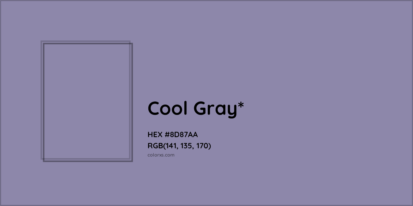 HEX #8D87AA Color Name, Color Code, Palettes, Similar Paints, Images