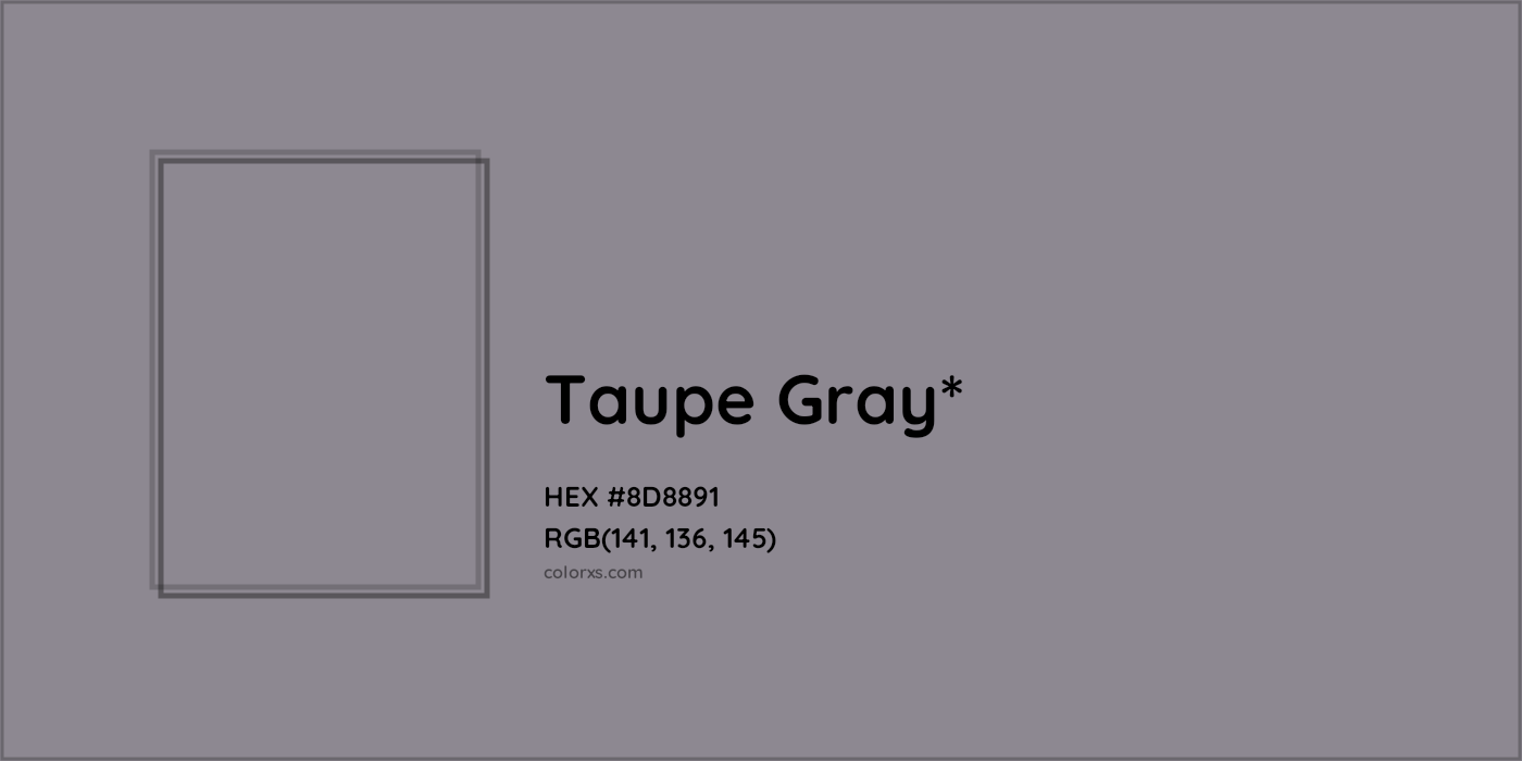 HEX #8D8891 Color Name, Color Code, Palettes, Similar Paints, Images