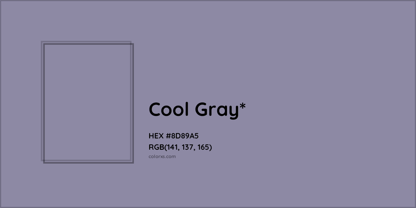 HEX #8D89A5 Color Name, Color Code, Palettes, Similar Paints, Images