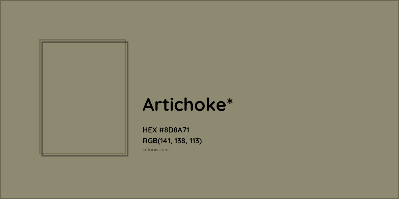 HEX #8D8A71 Color Name, Color Code, Palettes, Similar Paints, Images