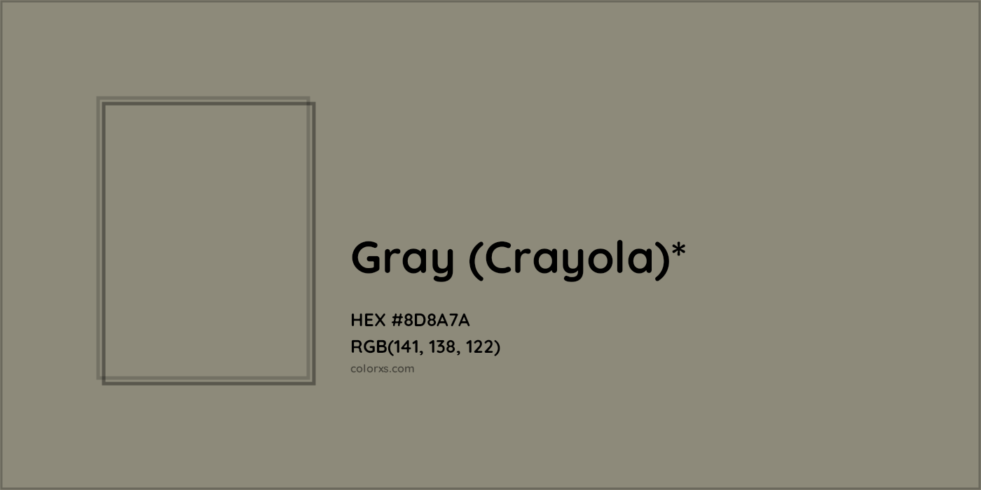 HEX #8D8A7A Color Name, Color Code, Palettes, Similar Paints, Images