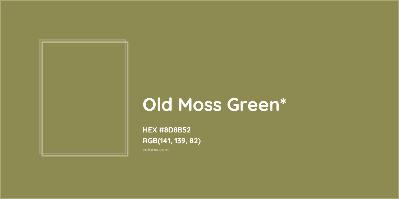 HEX #8D8B52 Color Name, Color Code, Palettes, Similar Paints, Images
