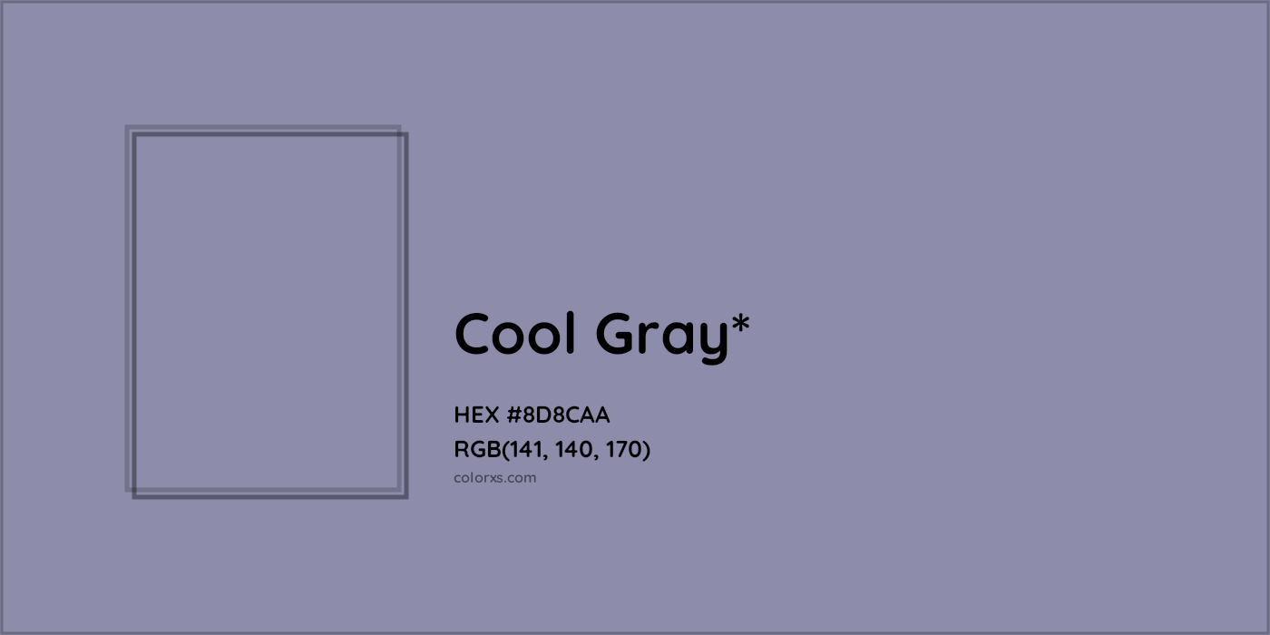 HEX #8D8CAA Color Name, Color Code, Palettes, Similar Paints, Images