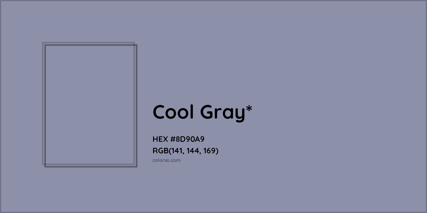 HEX #8D90A9 Color Name, Color Code, Palettes, Similar Paints, Images