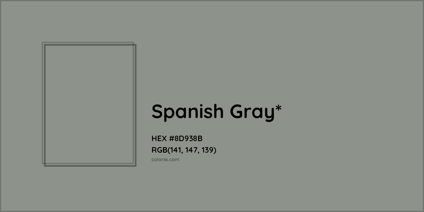 HEX #8D938B Color Name, Color Code, Palettes, Similar Paints, Images