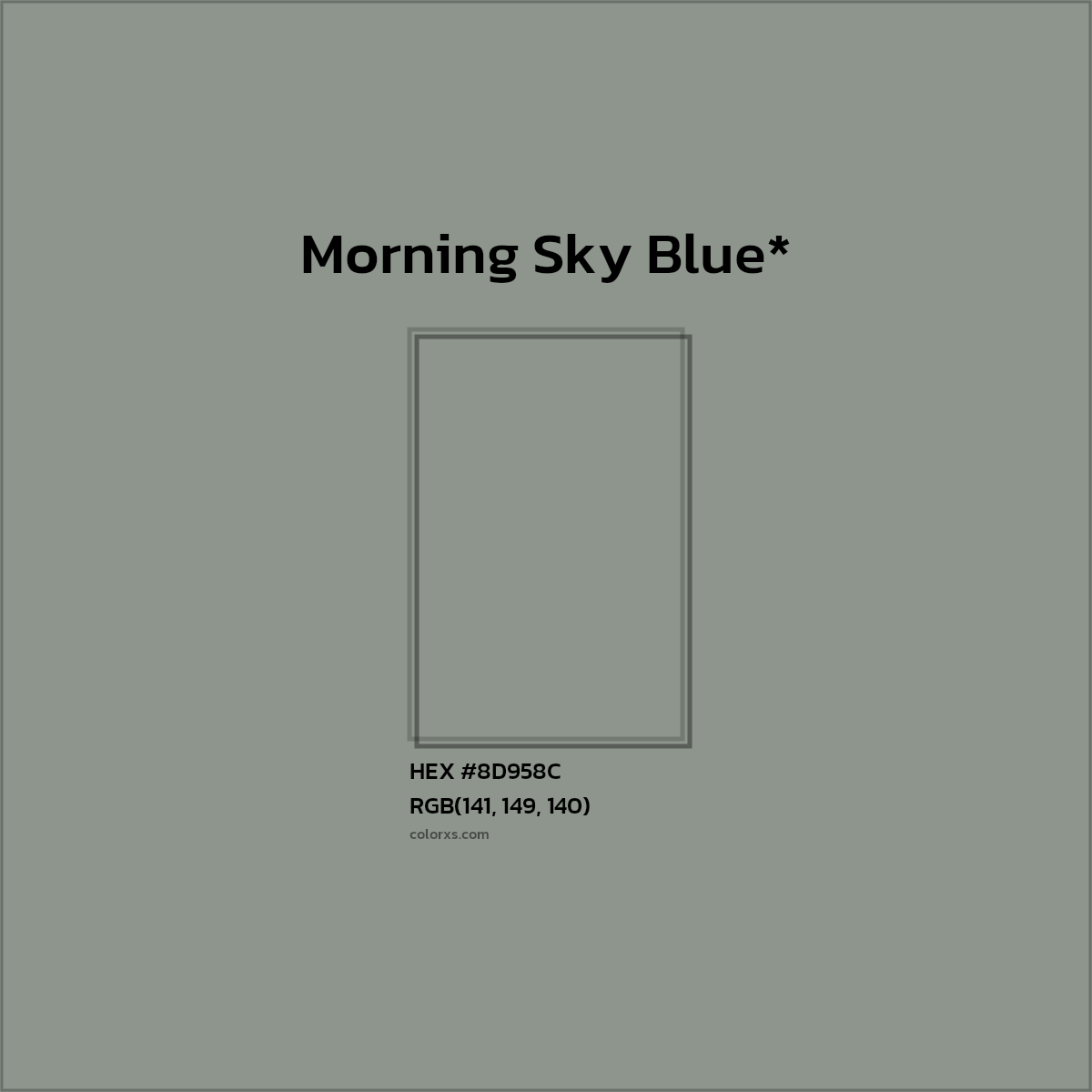 HEX #8D958C Color Name, Color Code, Palettes, Similar Paints, Images