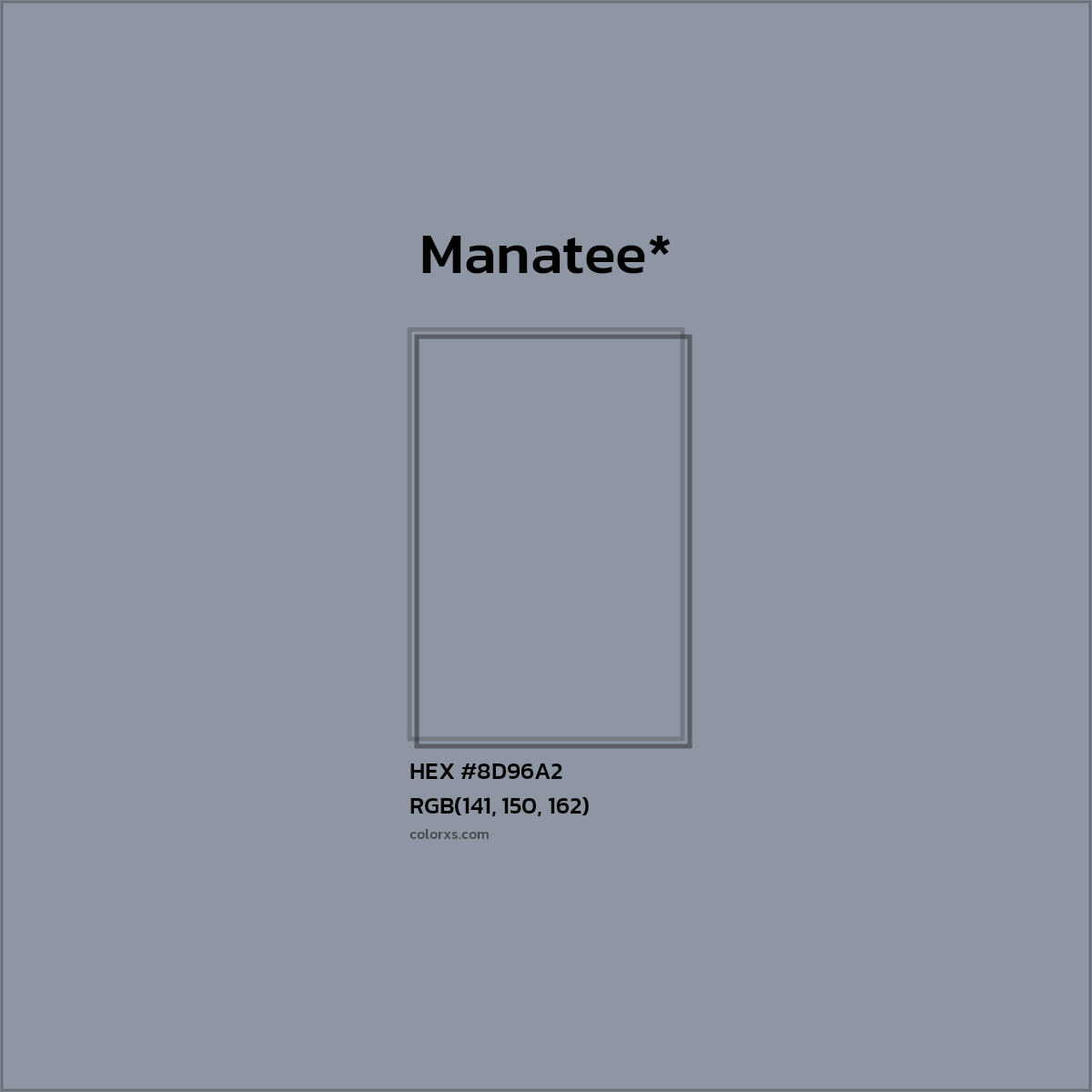 HEX #8D96A2 Color Name, Color Code, Palettes, Similar Paints, Images