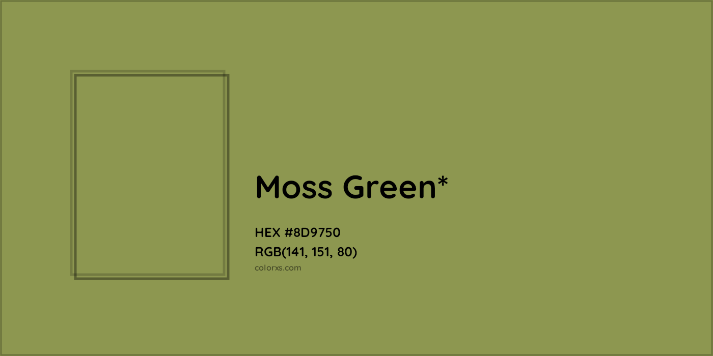 HEX #8D9750 Color Name, Color Code, Palettes, Similar Paints, Images