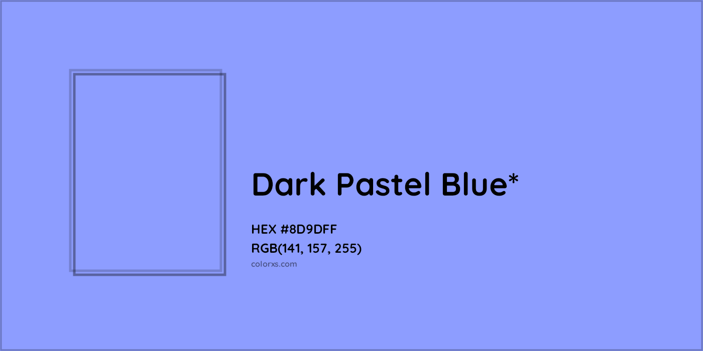 HEX #8D9DFF Color Name, Color Code, Palettes, Similar Paints, Images