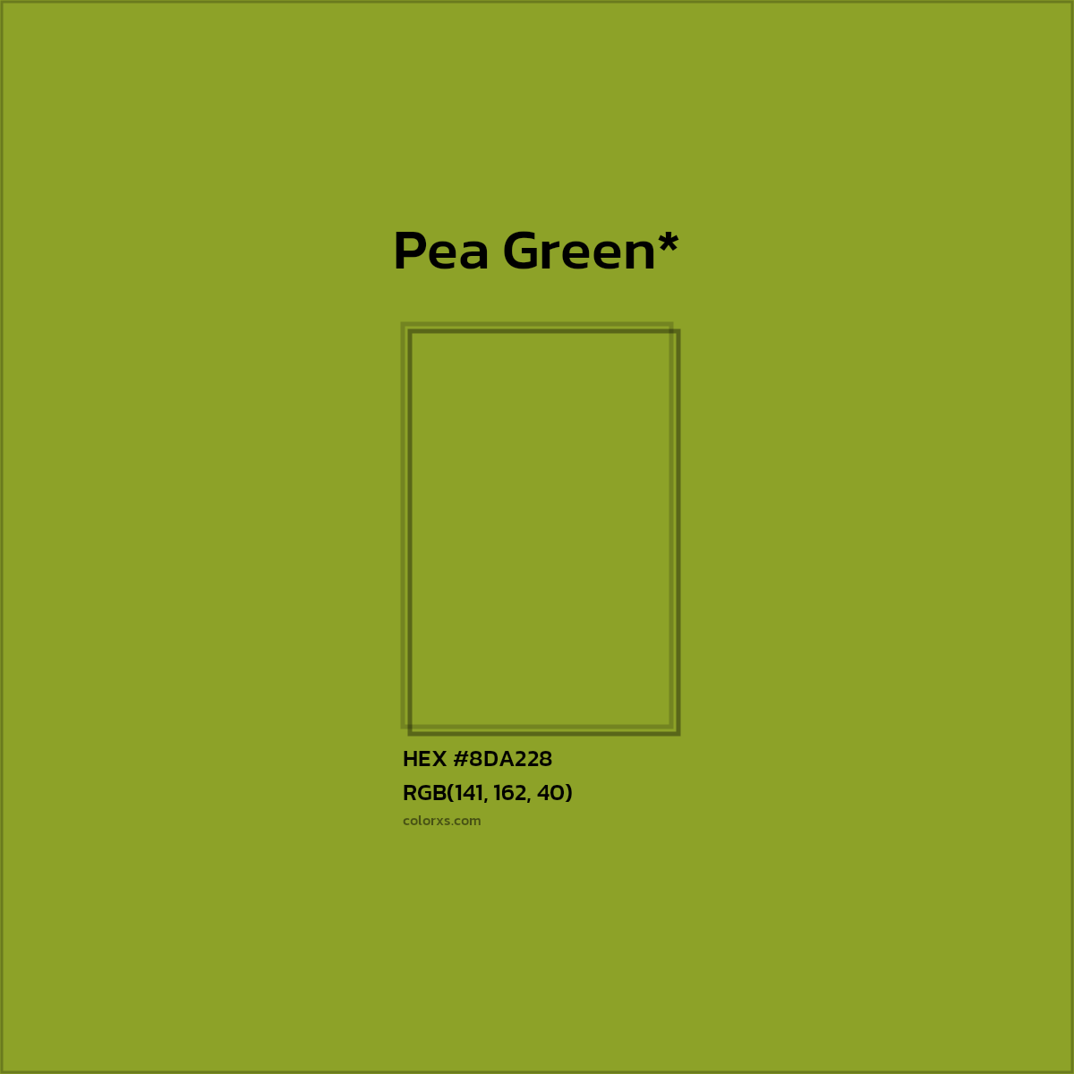 HEX #8DA228 Color Name, Color Code, Palettes, Similar Paints, Images