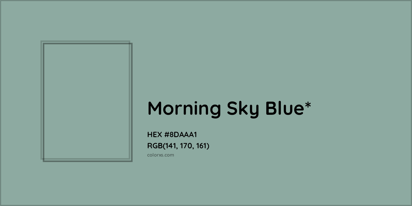 HEX #8DAAA1 Color Name, Color Code, Palettes, Similar Paints, Images