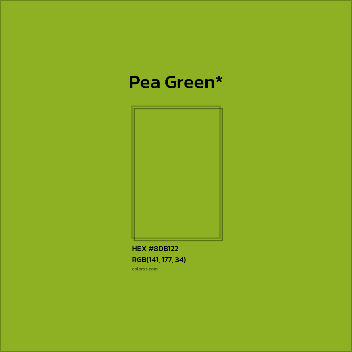 HEX #8DB122 Color Name, Color Code, Palettes, Similar Paints, Images