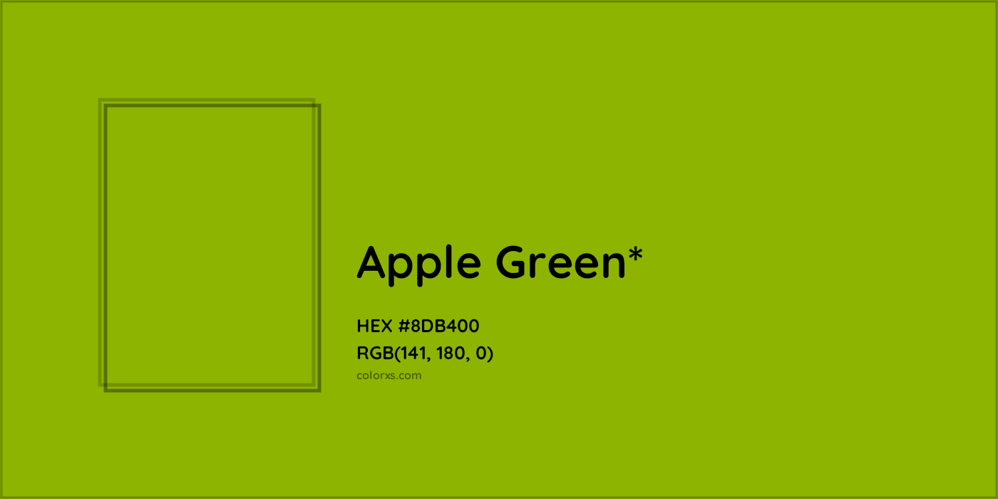HEX #8DB400 Color Name, Color Code, Palettes, Similar Paints, Images