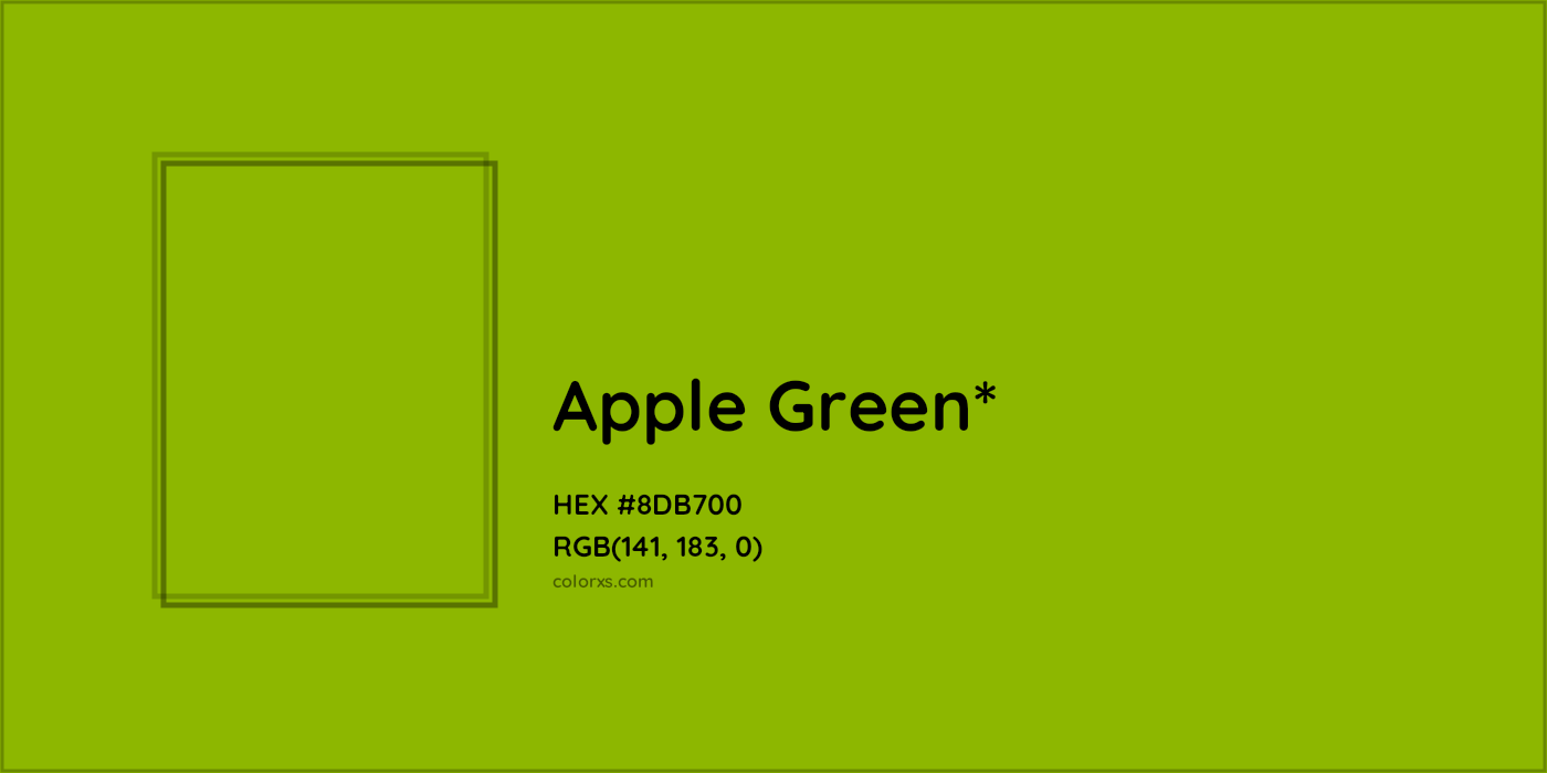 HEX #8DB700 Color Name, Color Code, Palettes, Similar Paints, Images