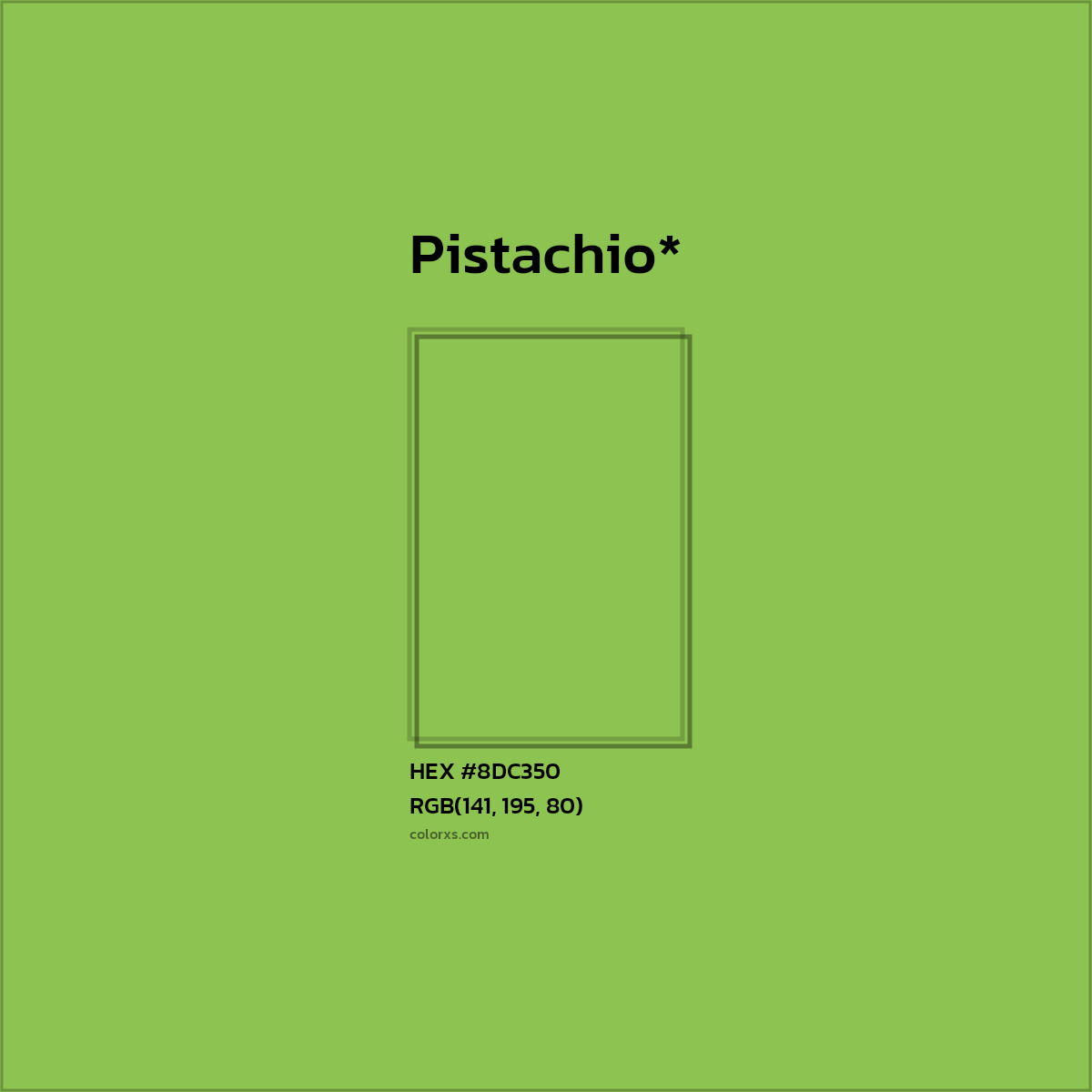 HEX #8DC350 Color Name, Color Code, Palettes, Similar Paints, Images