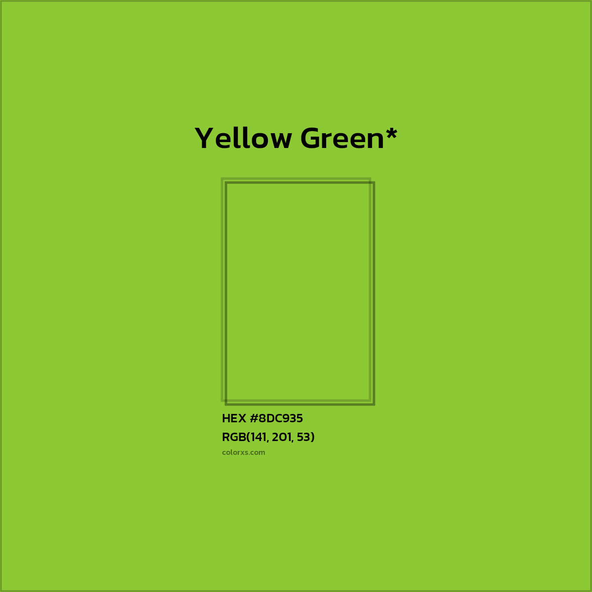 HEX #8DC935 Color Name, Color Code, Palettes, Similar Paints, Images