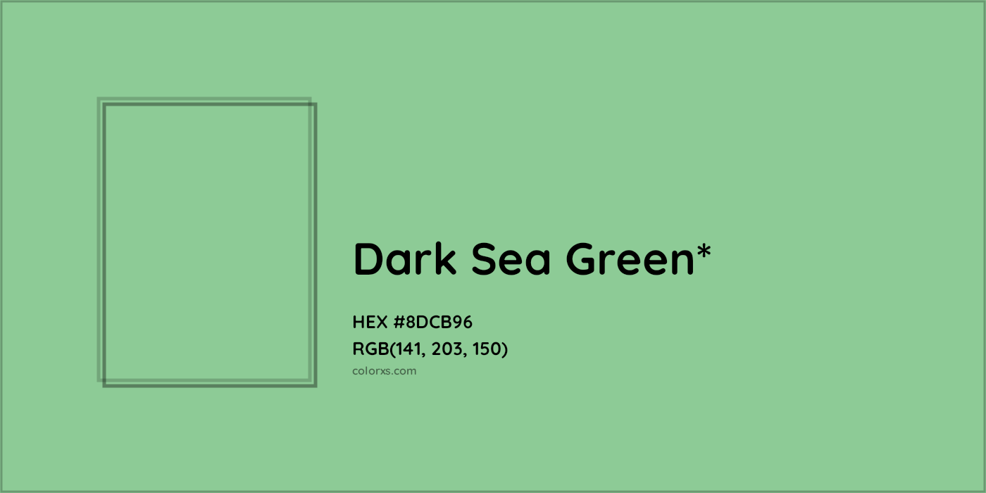 HEX #8DCB96 Color Name, Color Code, Palettes, Similar Paints, Images