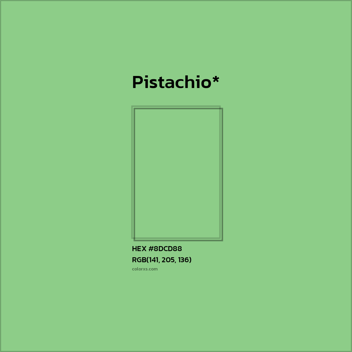 HEX #8DCD88 Color Name, Color Code, Palettes, Similar Paints, Images