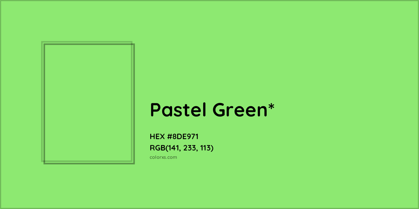 HEX #8DE971 Color Name, Color Code, Palettes, Similar Paints, Images