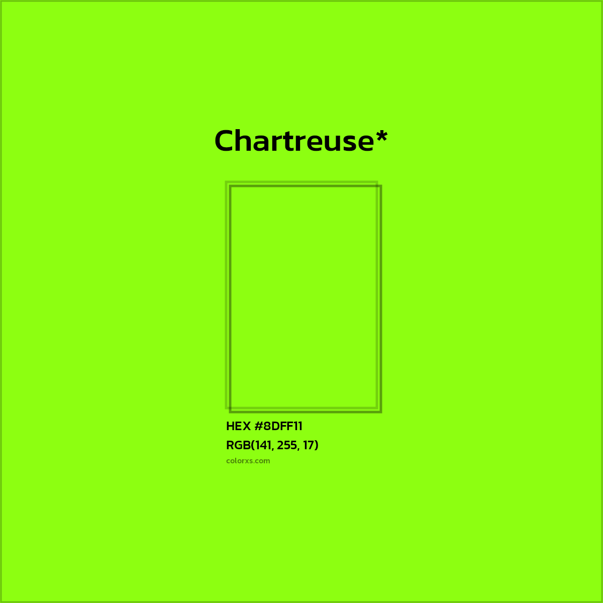 HEX #8DFF11 Color Name, Color Code, Palettes, Similar Paints, Images
