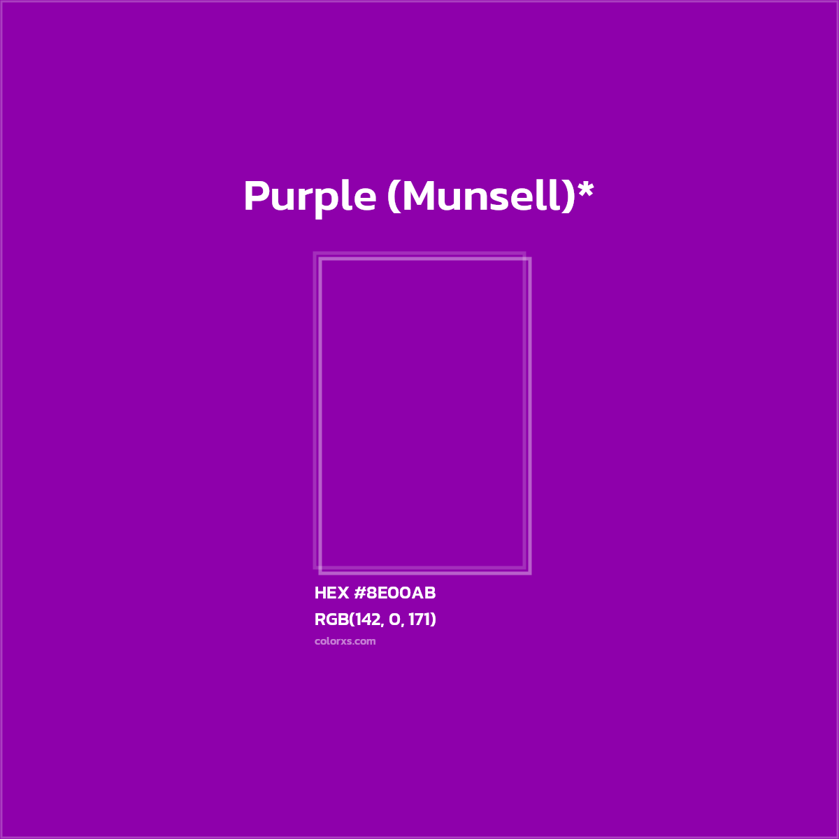 HEX #8E00AB Color Name, Color Code, Palettes, Similar Paints, Images