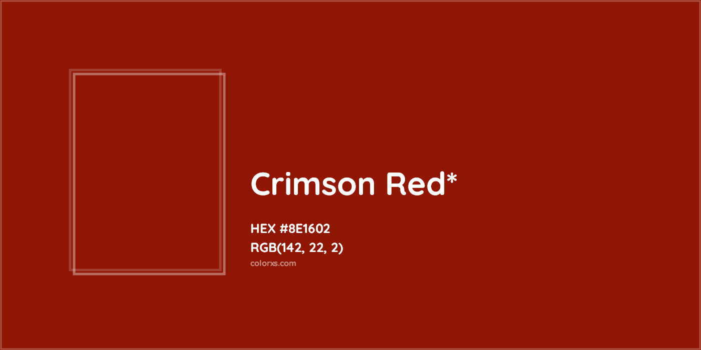 HEX #8E1602 Color Name, Color Code, Palettes, Similar Paints, Images
