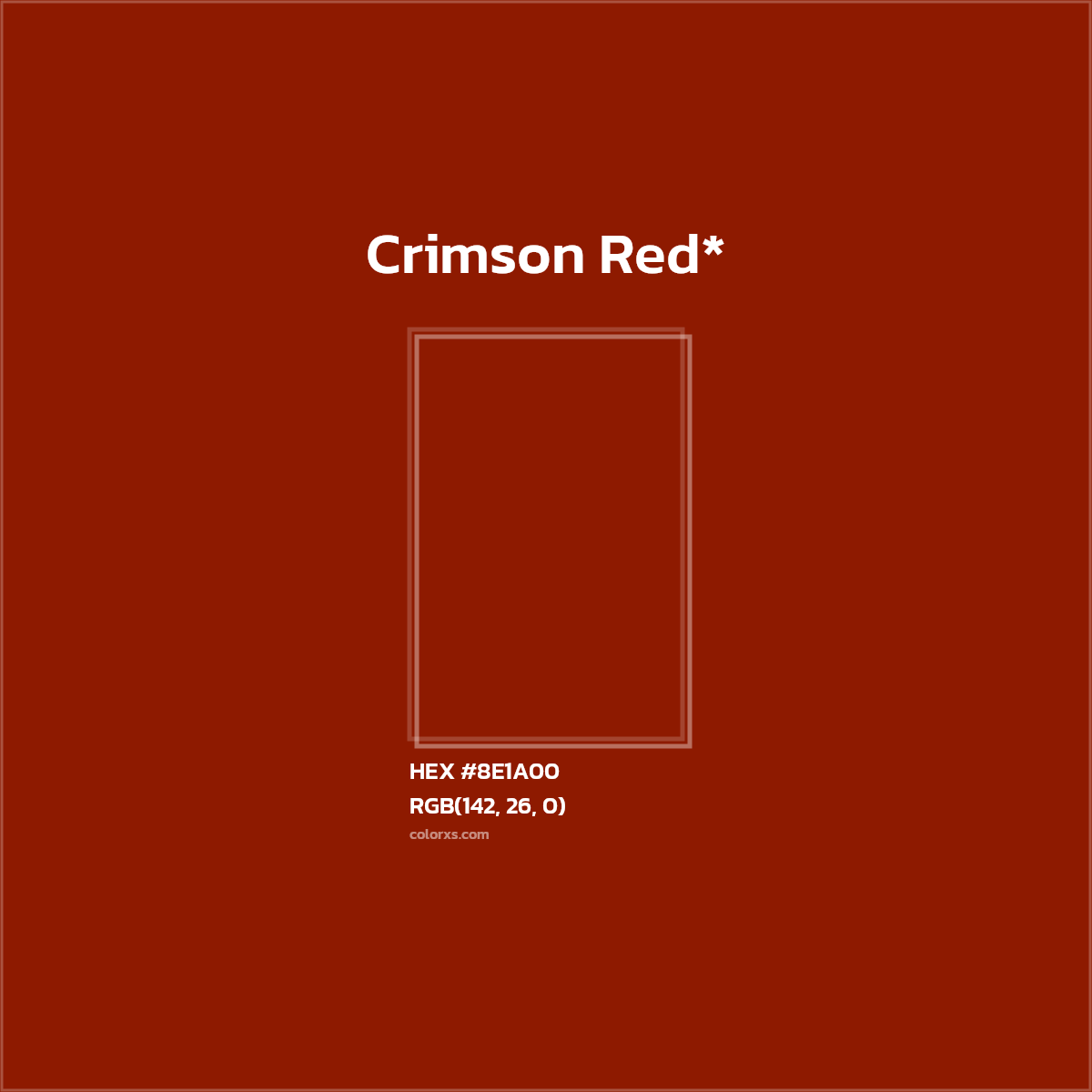 HEX #8E1A00 Color Name, Color Code, Palettes, Similar Paints, Images