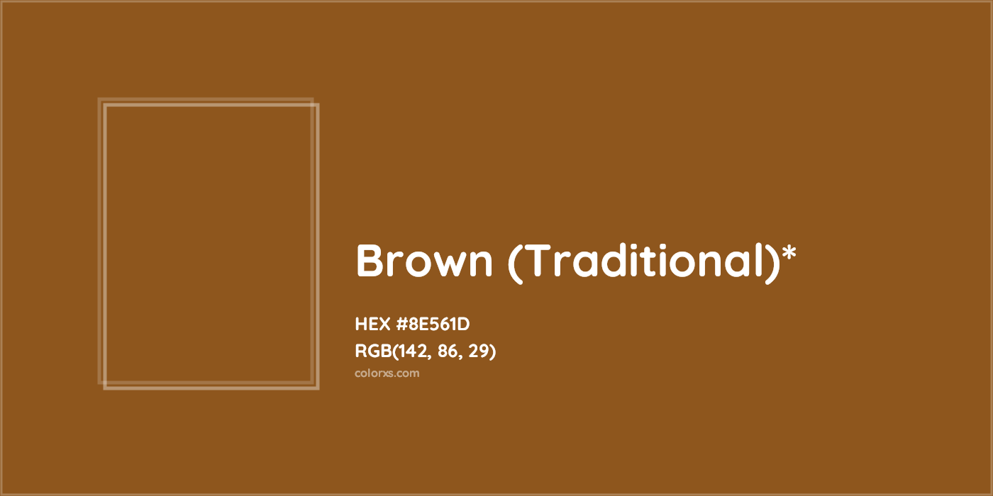 HEX #8E561D Color Name, Color Code, Palettes, Similar Paints, Images