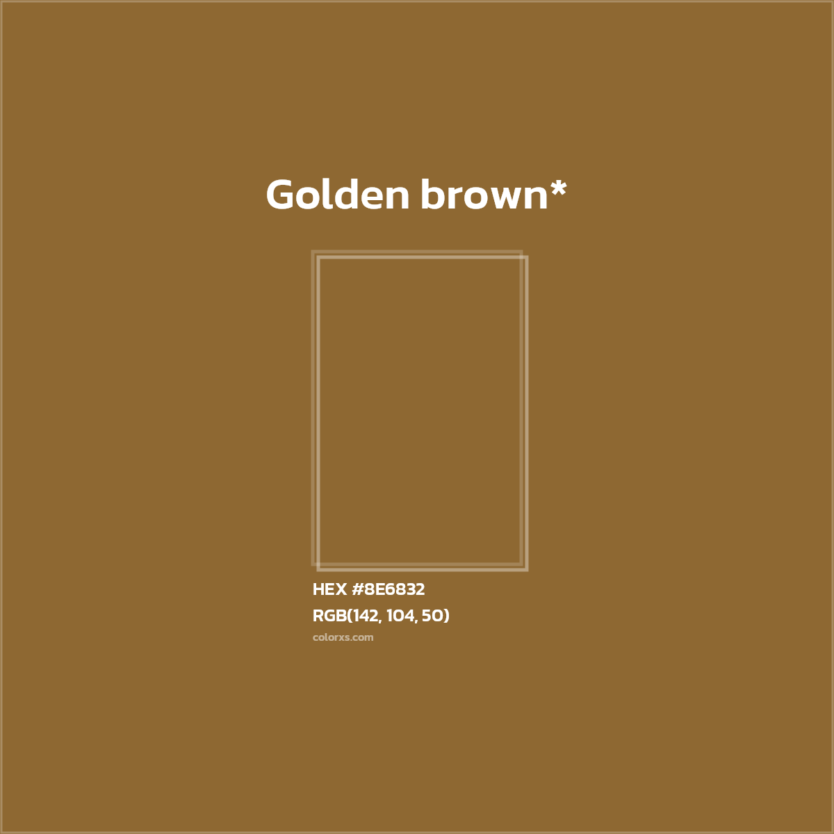 HEX #8E6832 Color Name, Color Code, Palettes, Similar Paints, Images