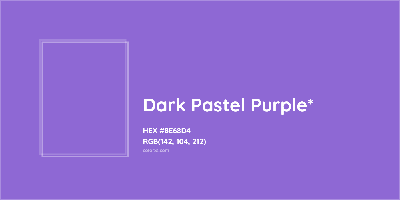 HEX #8E68D4 Color Name, Color Code, Palettes, Similar Paints, Images