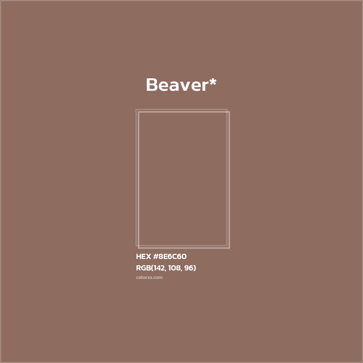 HEX #8E6C60 Color Name, Color Code, Palettes, Similar Paints, Images