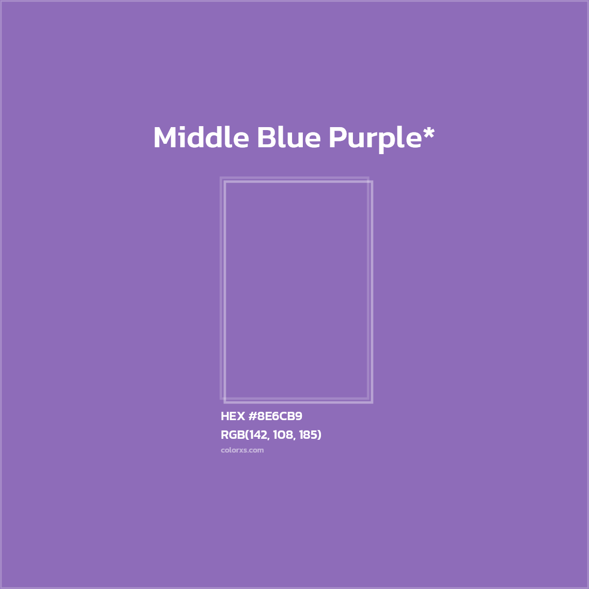 HEX #8E6CB9 Color Name, Color Code, Palettes, Similar Paints, Images