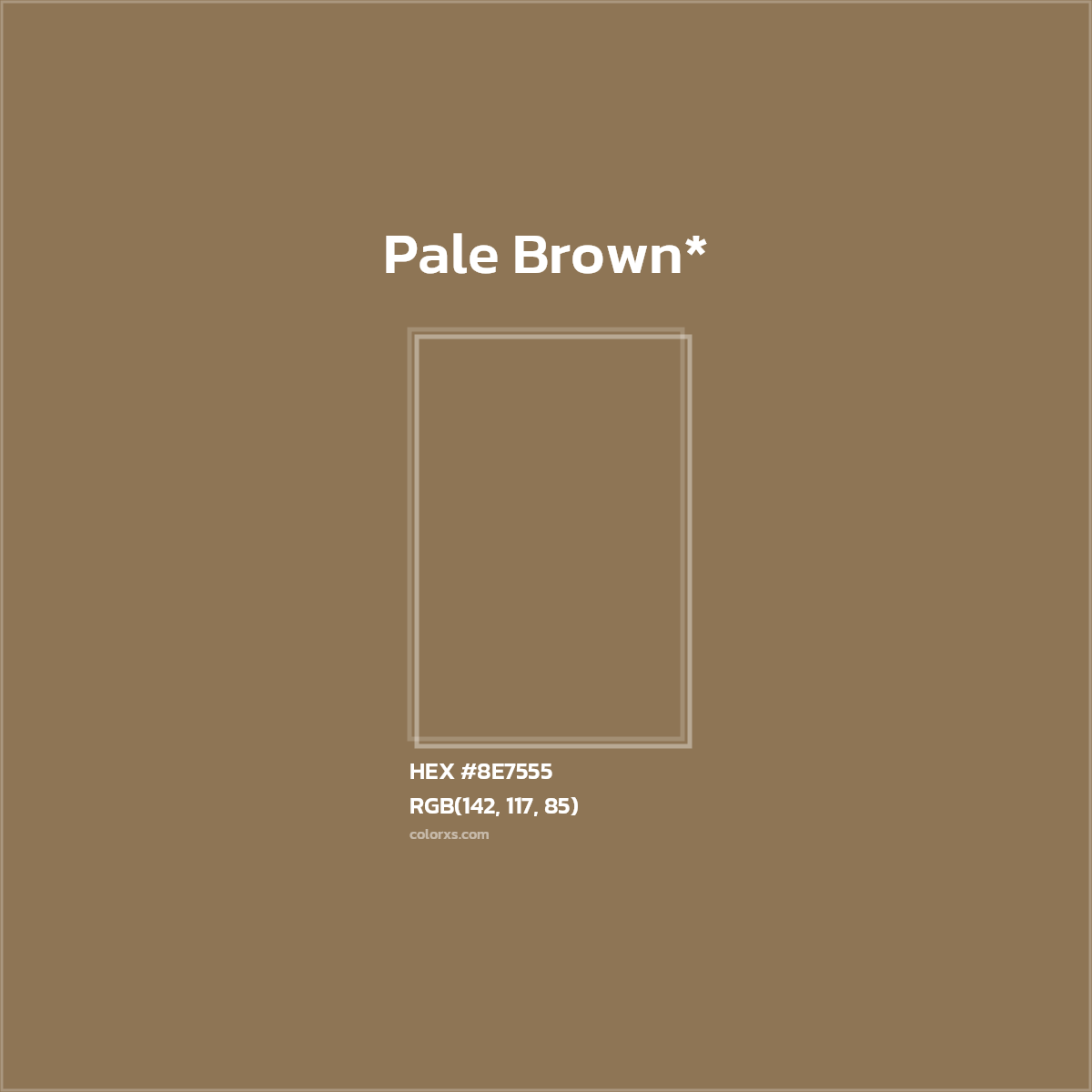 HEX #8E7555 Color Name, Color Code, Palettes, Similar Paints, Images
