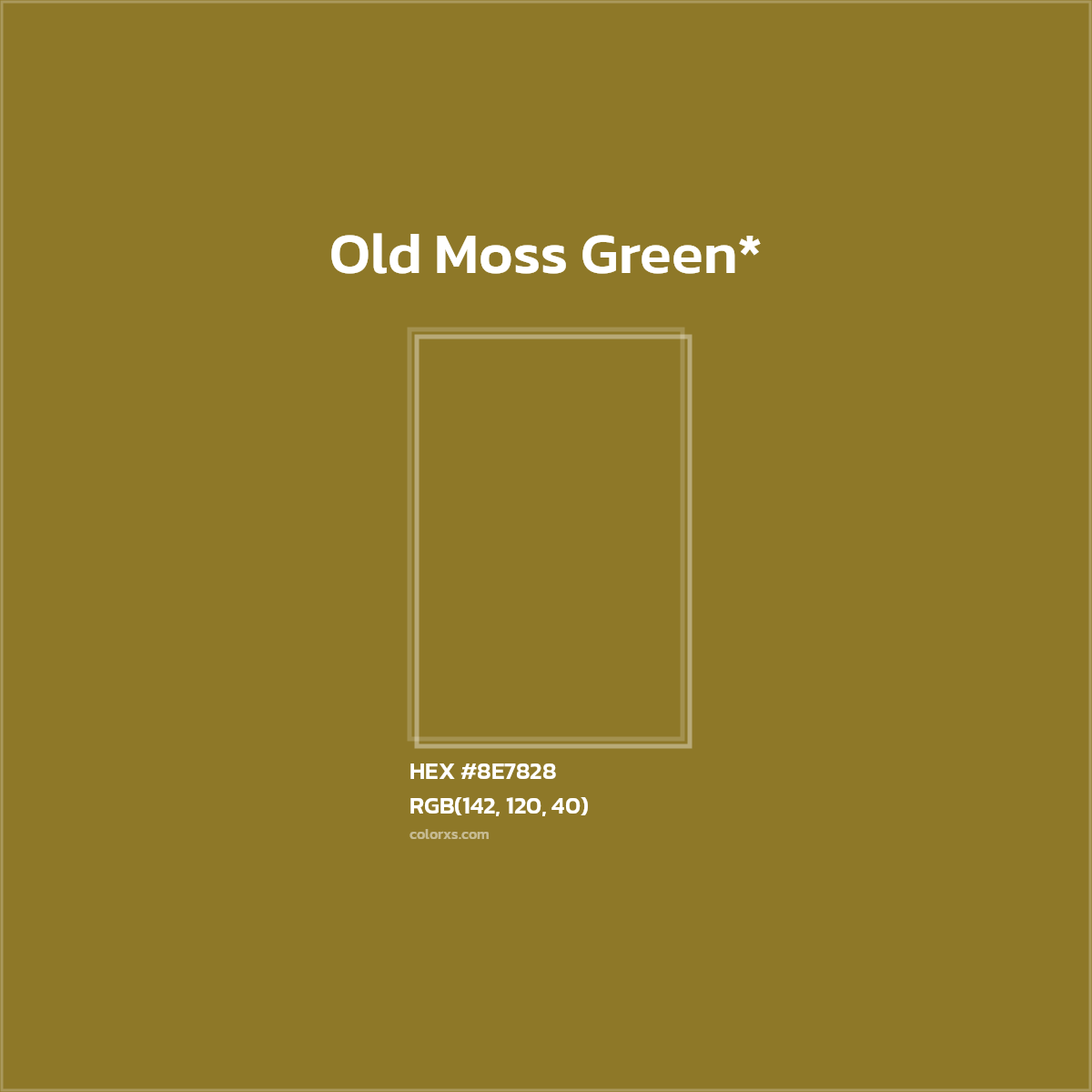 HEX #8E7828 Color Name, Color Code, Palettes, Similar Paints, Images