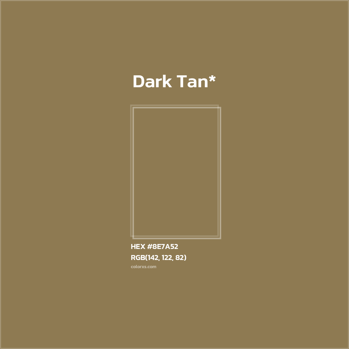 HEX #8E7A52 Color Name, Color Code, Palettes, Similar Paints, Images