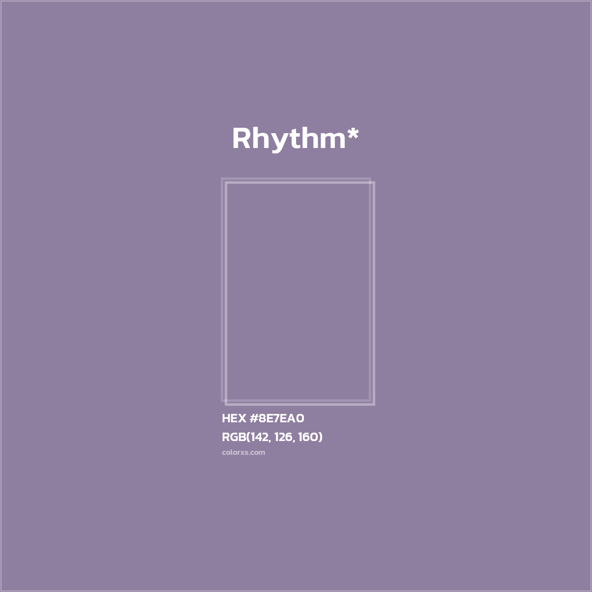HEX #8E7EA0 Color Name, Color Code, Palettes, Similar Paints, Images