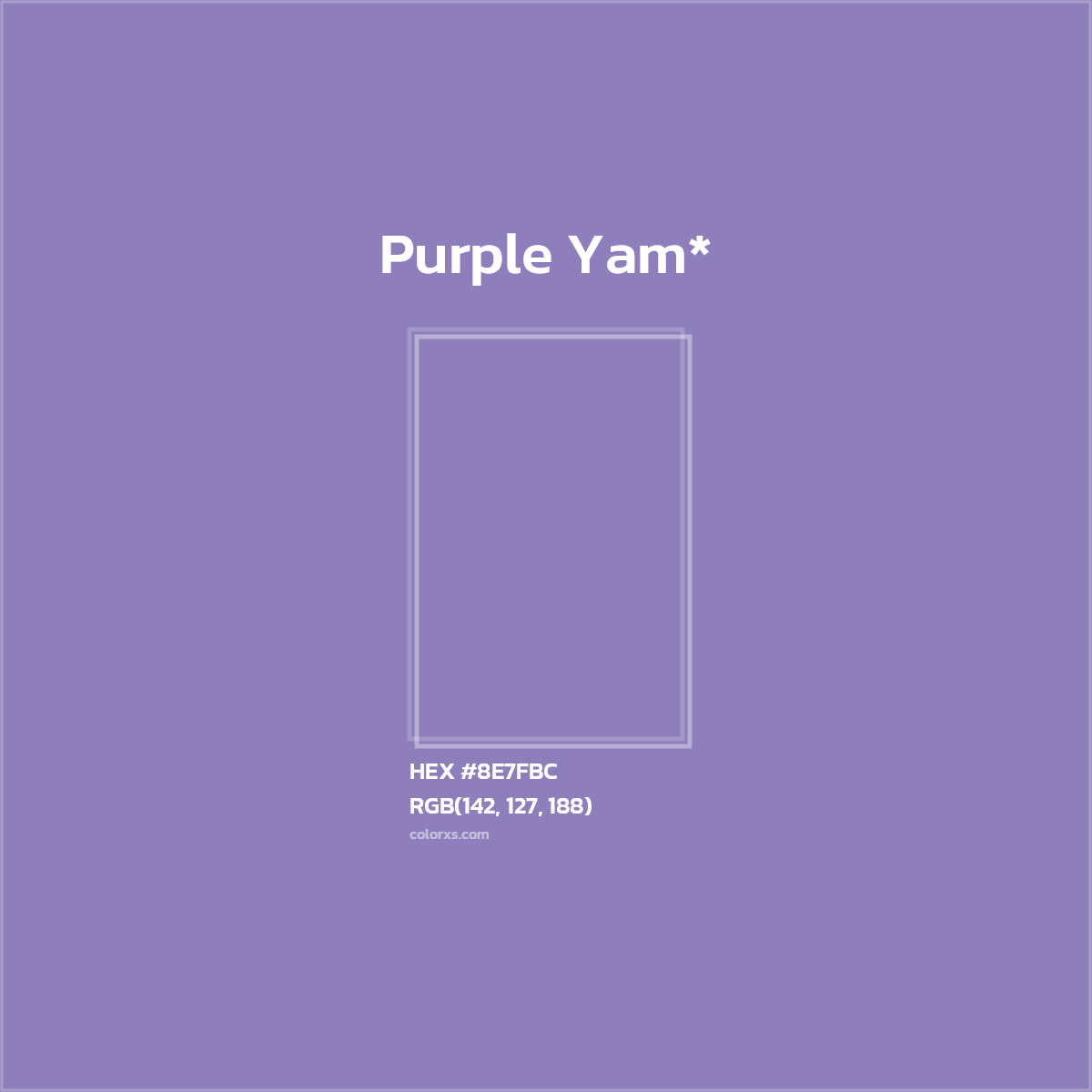 HEX #8E7FBC Color Name, Color Code, Palettes, Similar Paints, Images