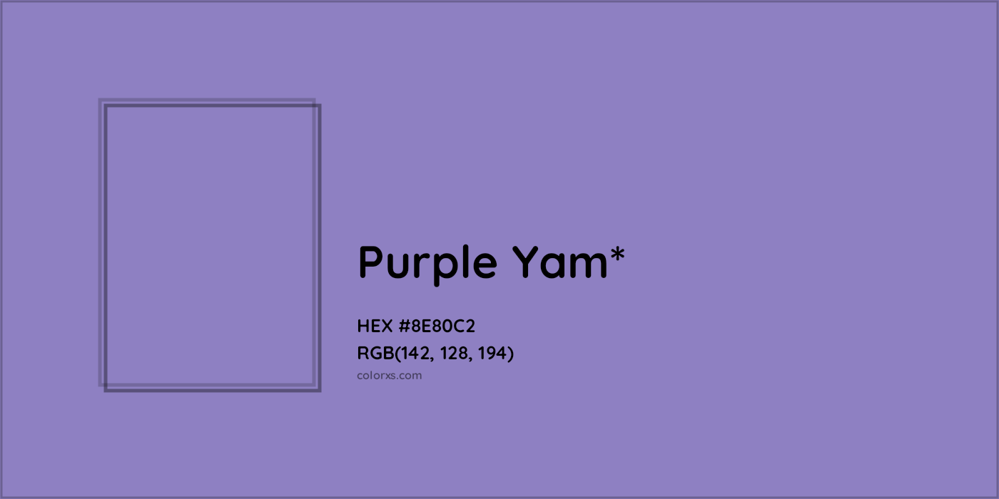 HEX #8E80C2 Color Name, Color Code, Palettes, Similar Paints, Images